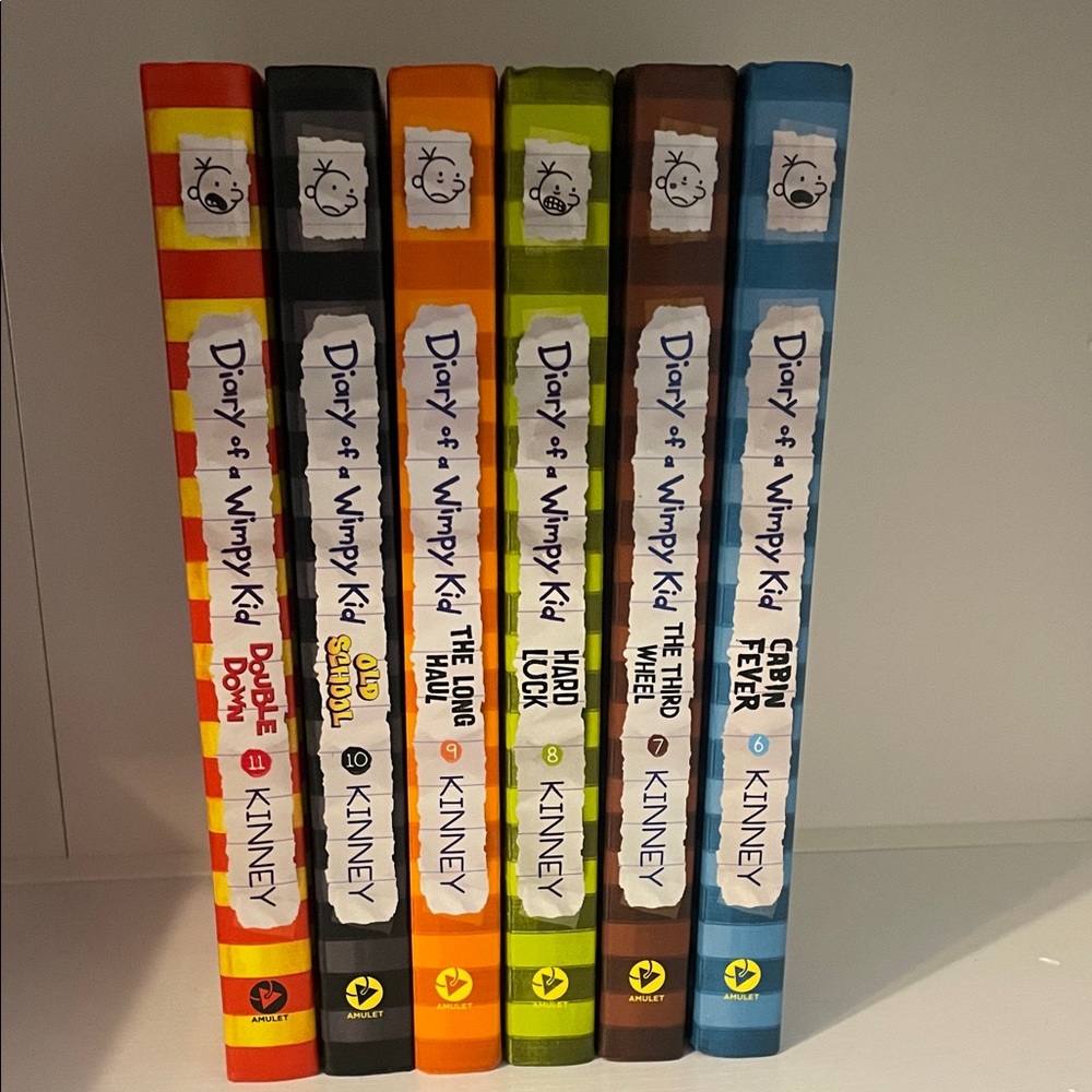 Diary of a Wimpy Kid Book Set Vol 6-11